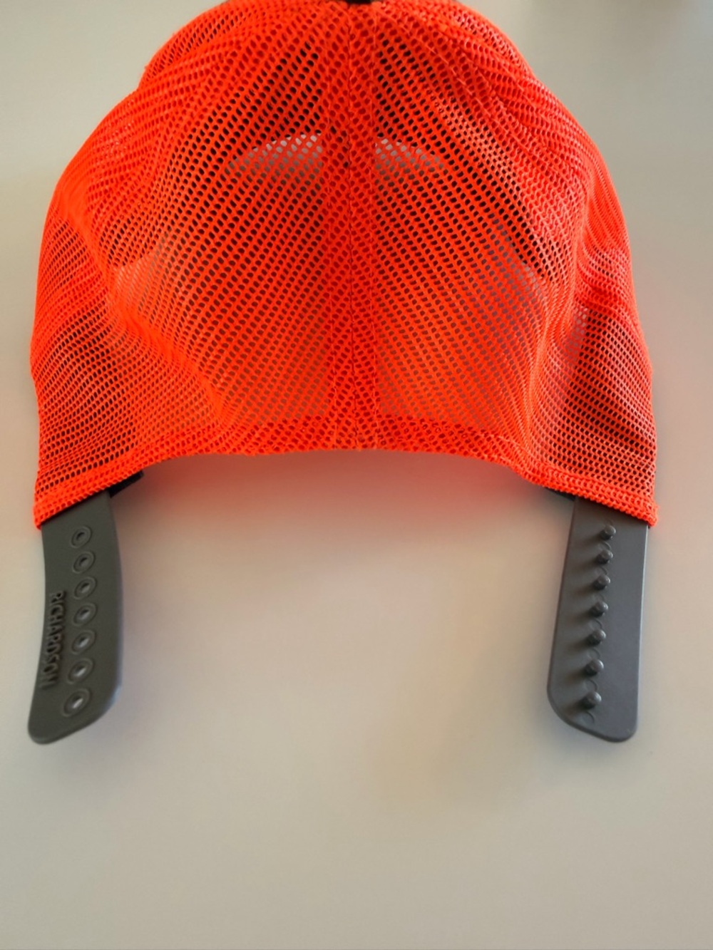 Southwind Plantation Trucker Mesh Hat, Orange and Grey - Picture 8 of 10